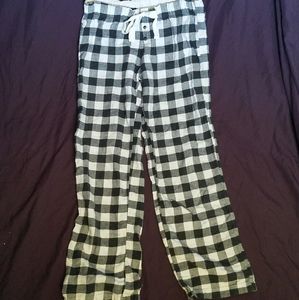 Low waist PJ pants.